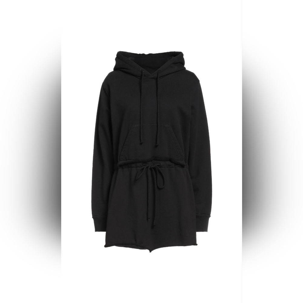 MM6 Maison Martin Margiela Black Hoodie Dress